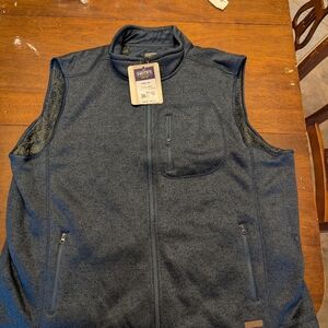 SMITH Men's Black Sleeveless Jacket